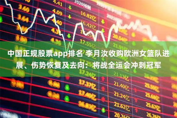 中国正规股票app排名 李月汝收购欧洲女篮队进展、伤势恢复及去向：将战全运会冲刺冠军